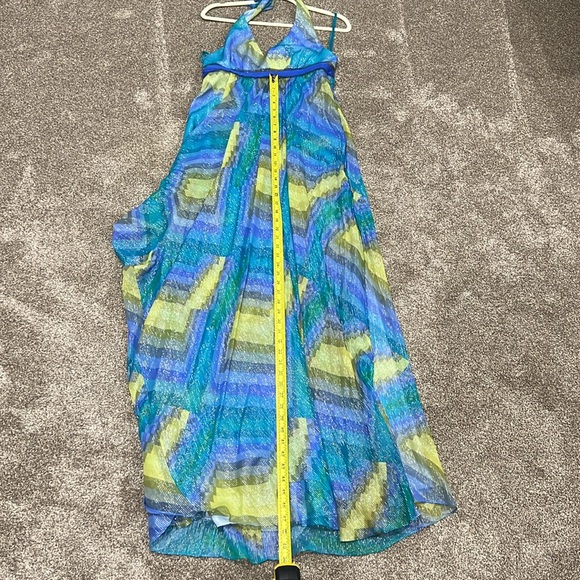 BCBGMaxAzria Multicolor Maxi Dress - Picture 7 of 10